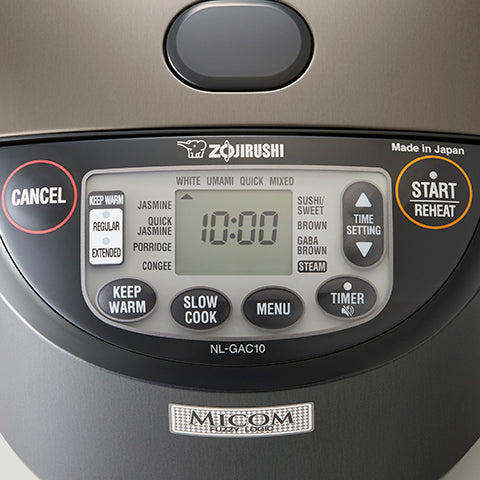 Umami? Micom Rice Cooker & Warmer NL-GAC10/18 - Image 3