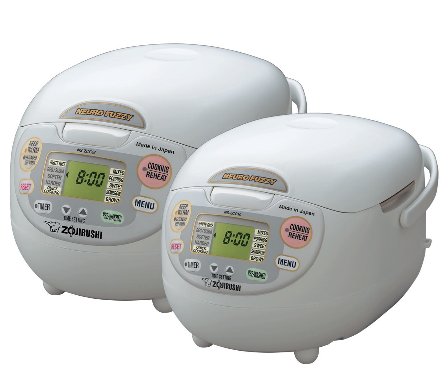 Neuro Fuzzy? Rice Cooker & Warmer NS-ZCC10/18